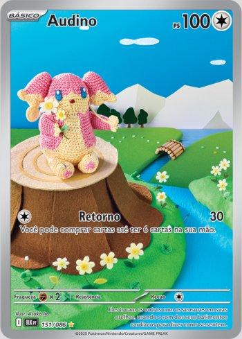 Pokémon - Raio Preto - Audino (BLK151) - NM