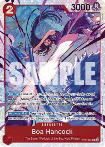 One Piece TCG - Legacy of the Master - Boa Hancock (OP12-014) - NM