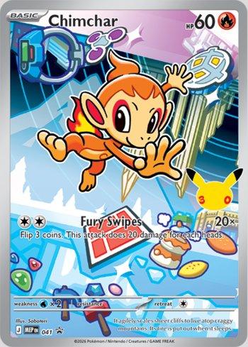Pokémon - Mega Evolution Promos - Chimchar (MEP041) - NM