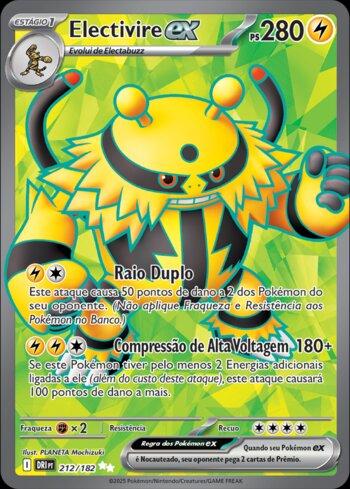 Pokémon - Rivais Predestinados - Electivire ex (DRI212) - NM