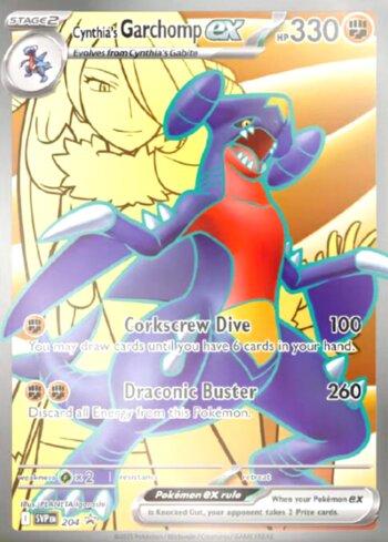Pokémon - Scarlet & Violet Promos - Garchomp ex da Cintia (SVP204) - NM