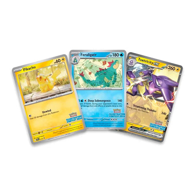 Booster promocional Pokémon Illustration Contest 2024, Scarlet & Violet, edição em inglês