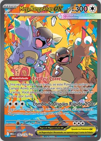 Pokémon - Megaevolução - Mega Kangaskhan ex (MEG182) - NM