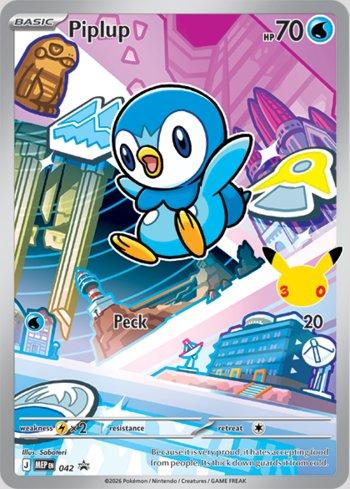 Pokémon - Mega Evolution Promos - Piplup (MEP042) - NM