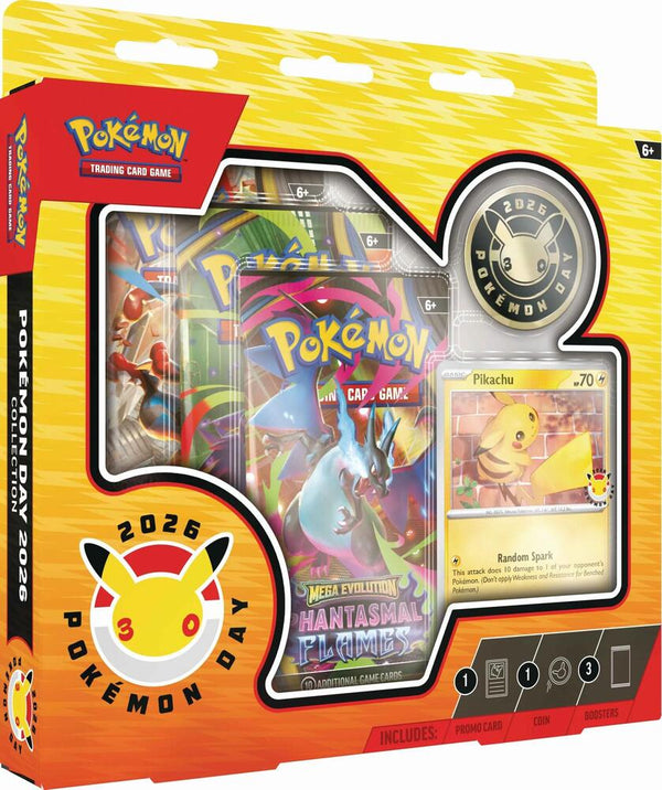 Pokemon Day 2026 Collection Pikachu Promo Foil EN lacrada - Universo Cards