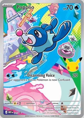 Pokémon - Mega Evolution Promos - Popplio (MEP045) - NM
