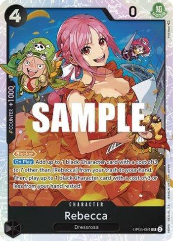One Piece TCG - Awakening of the New Era - Rebecca (OP05-091)