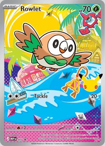 Pokémon - Mega Evolution Promos - Rowlet (MEP043) - NM