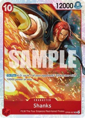 One Piece TCG - Wings of the Captain - Shanks (OP06-007)