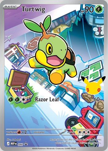 Pokémon - Mega Evolution Promos - Turtwig (MEP040) - NM