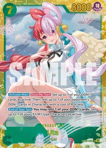 One Piece TCG - Extra Booster 03 Heroines Edition - Uta (EB03-061) - NM