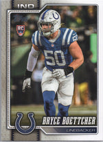 Rookie card Topps Flagship Football 2026 Bryce Boettcher Indianapolis Colts #371, frente