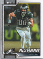 Card Topps Flagship Football 2026 Dallas Goedert Philadelphia Eagles #170, frente