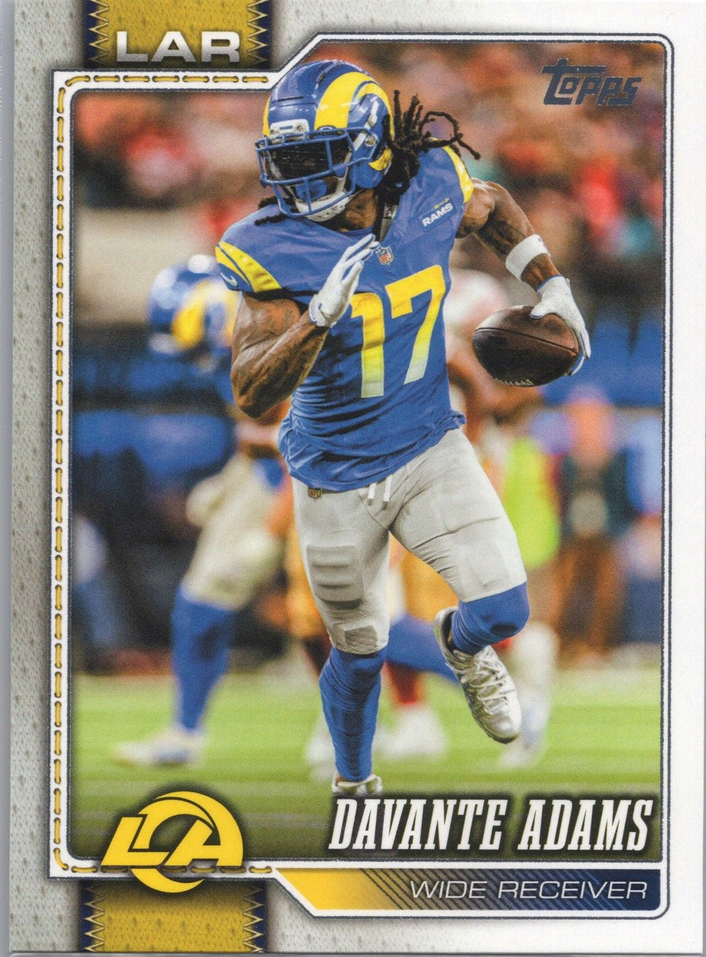 Topps NFL - Topps Flagship Football 2026 - Davante Adams (#117) Base - Los Angeles Rams - NM