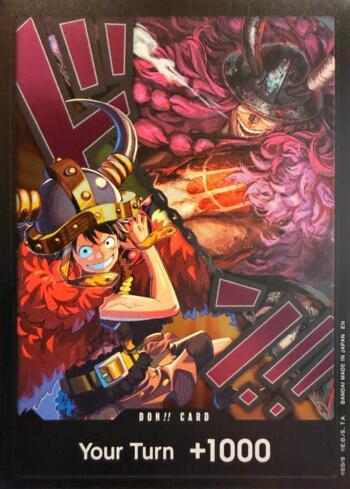 One Piece TCG - The World's Strongest Warriors - Don!! Luffy & Loki - NM