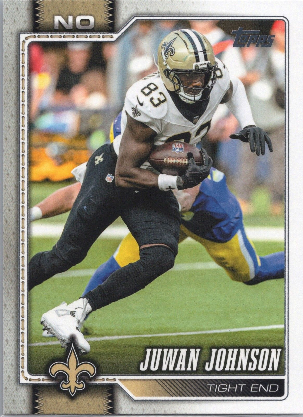 Topps NFL - Topps Flagship Football 2026 - Juwan Johnson (#146) Base - New Orleans Saints - NM