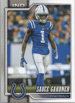 Card Topps Flagship Football 2026 Sauce Gardner Indianapolis Colts #161, frente